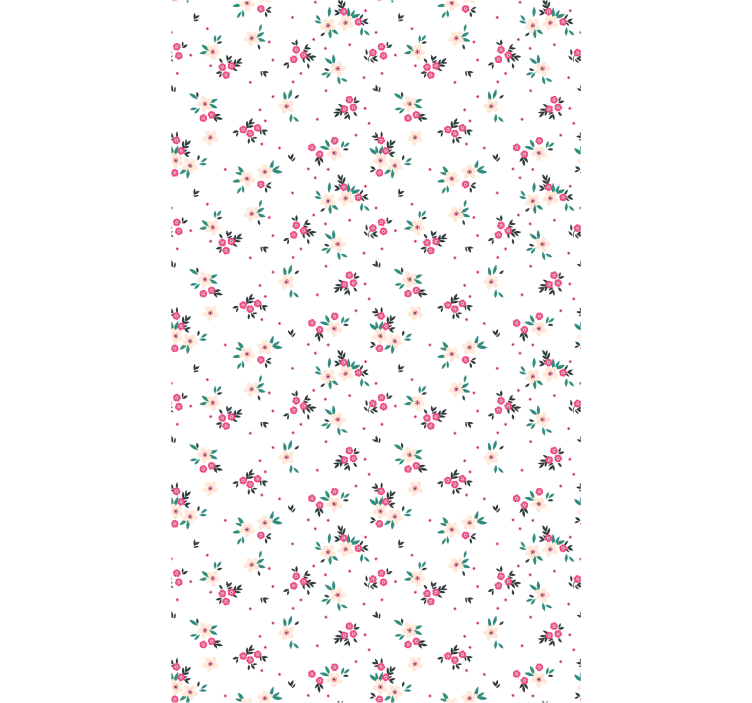 Papier peint floral affichage de bouquets de fleurs - TenStickers
