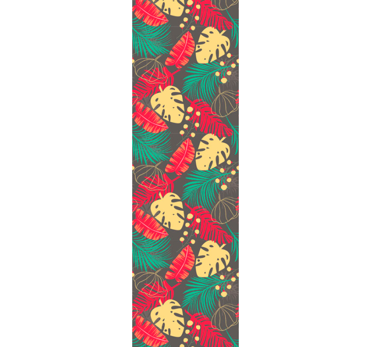 Papier peint jungle motif de monstre tropical - TenStickers