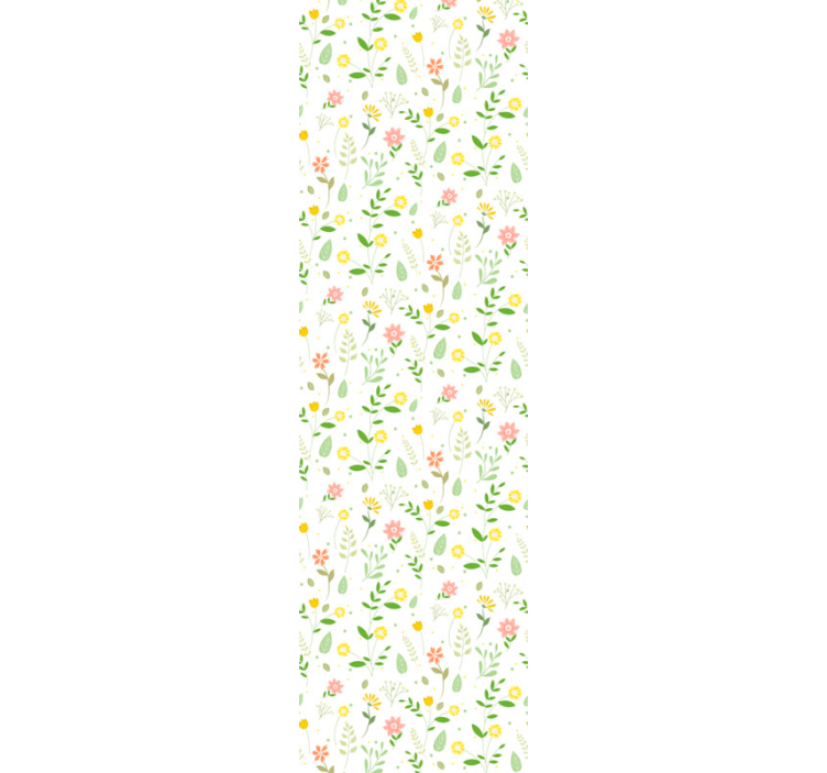 Papier peint floral printemps fleuri - TenStickers