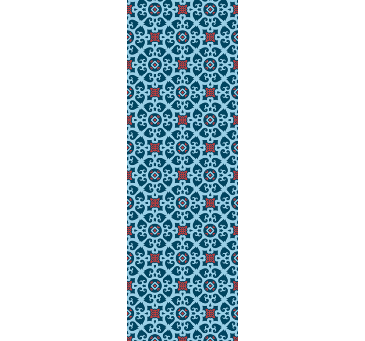 Papier peint carrelage carreaux à motifs - TenStickers