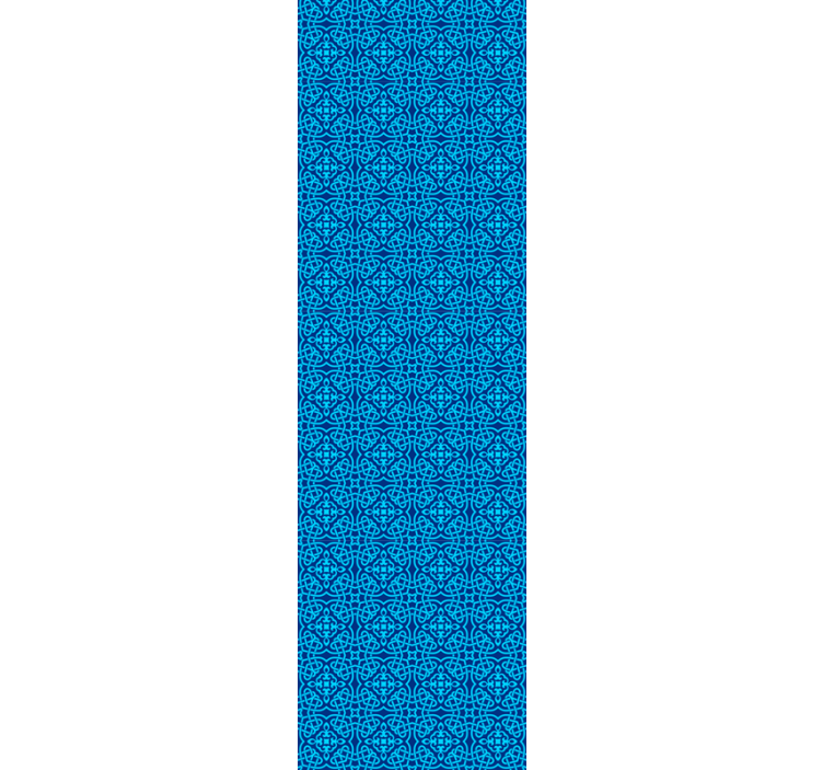 Papier peint ornemental motif géométrique complexe - TenStickers