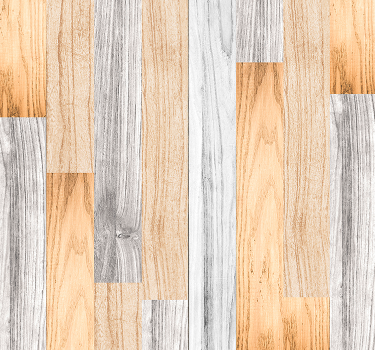 Effet de bois rustique en planches - TenStickers