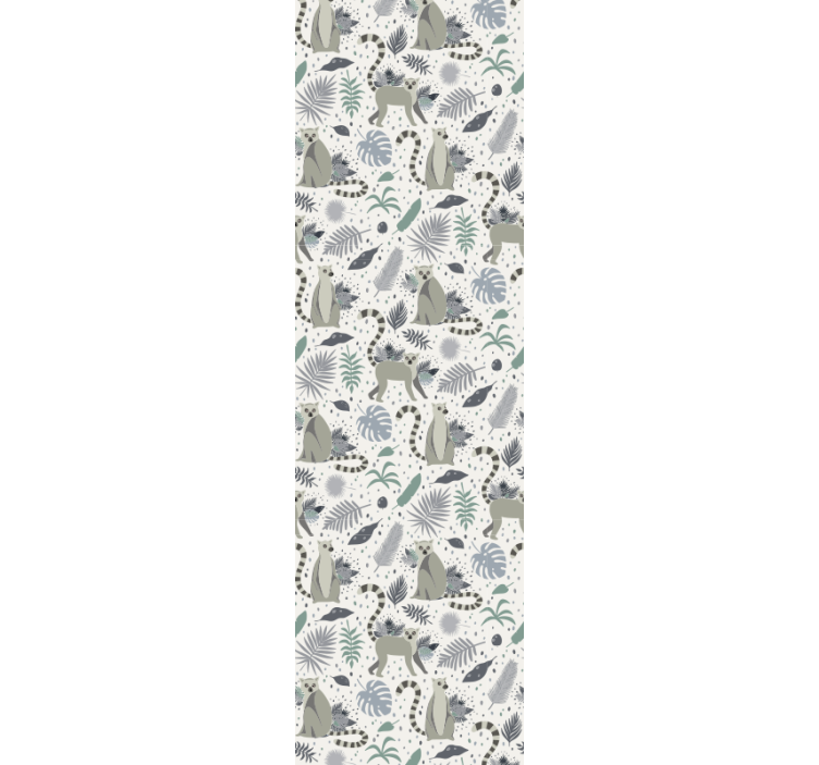 Papier peint animaux illustrations d'animaux de safari - TenStickers