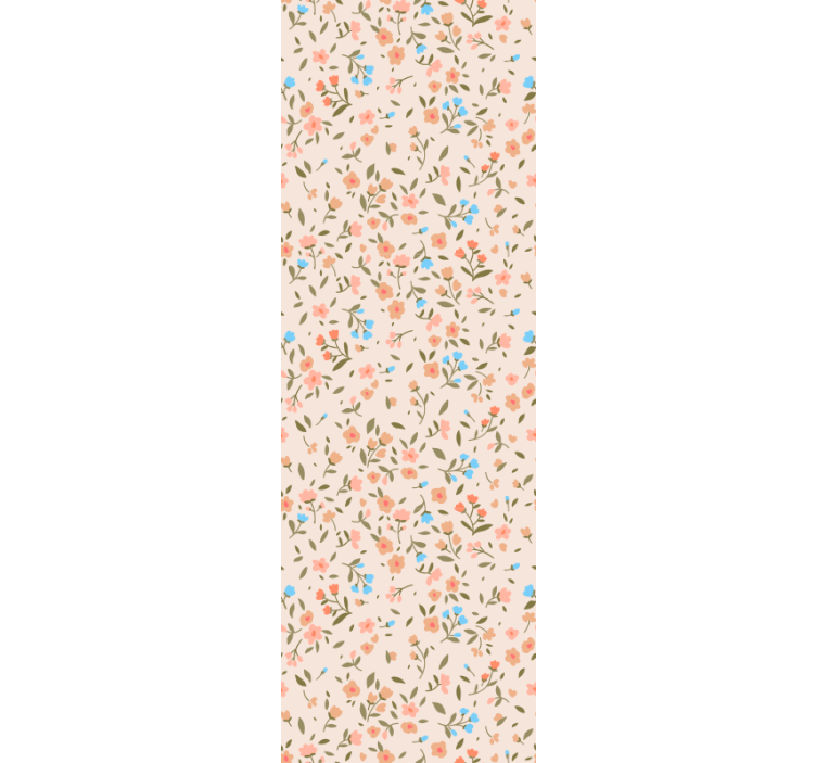 Papier peint floral charme de fleur florale - TenStickers