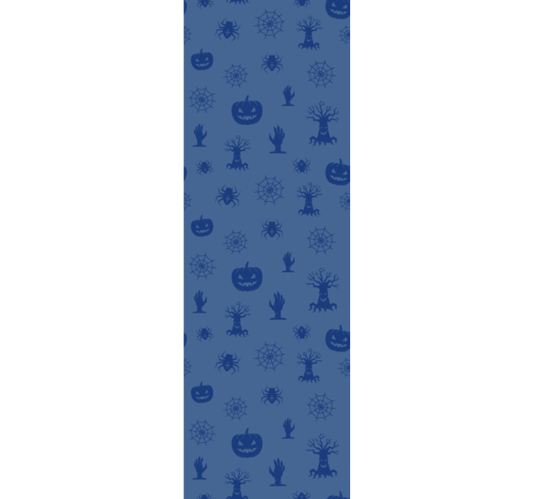Papier peint halloween motifs effrayants - TenStickers