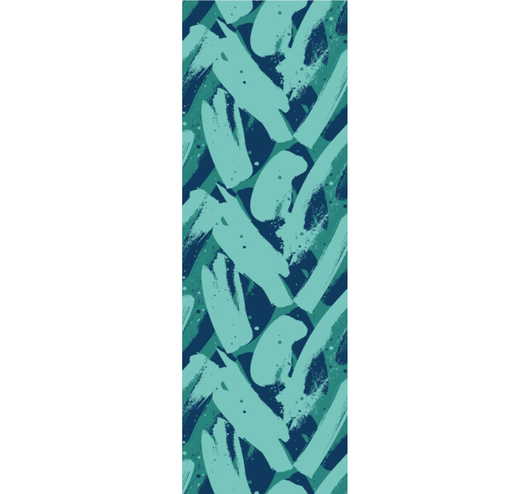 Papier peint abstrait Élément de coup de pinceau abstrait - TenStickers