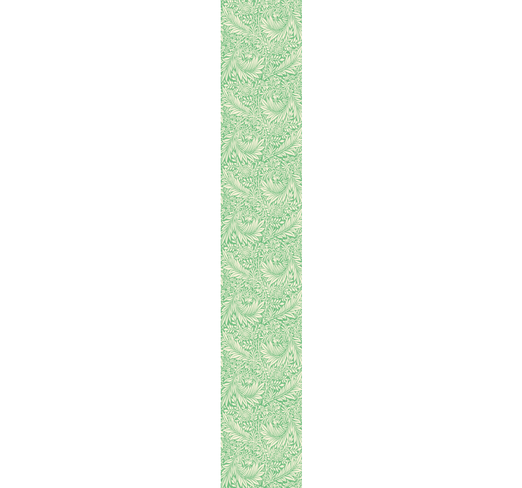 Papier peint feuilles motif de feuillage vert - TenStickers