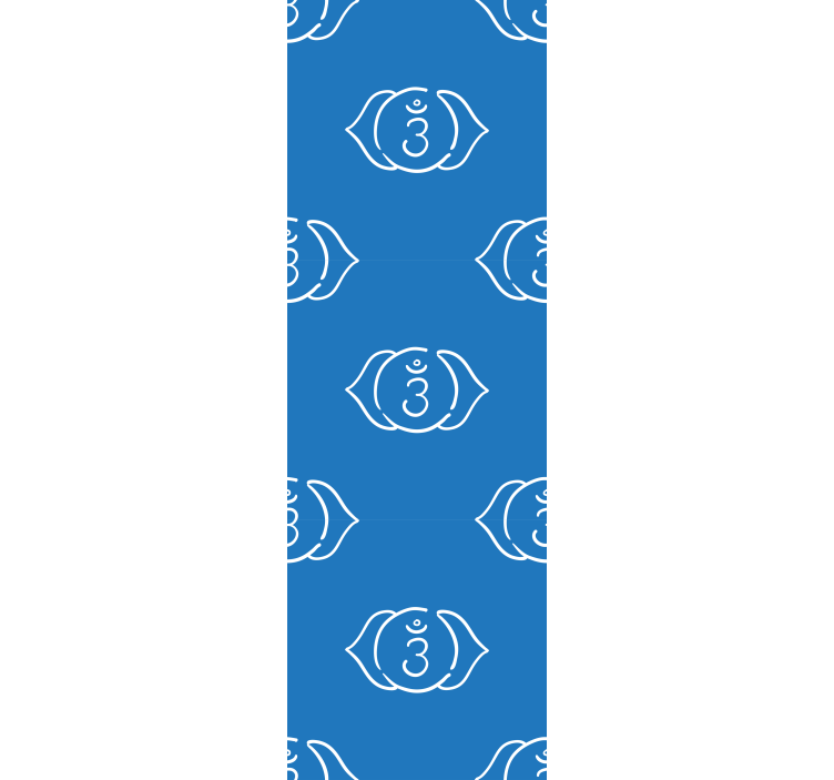 Papier peint poissons motif de poisson - TenStickers