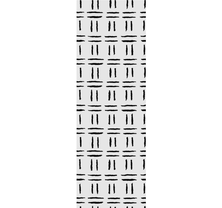 Papier peint scandinave configuration de ligne géométrique - TenStickers