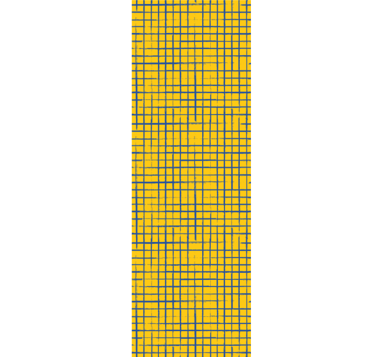 Papier peint géometrique conception de motif de grille - TenStickers