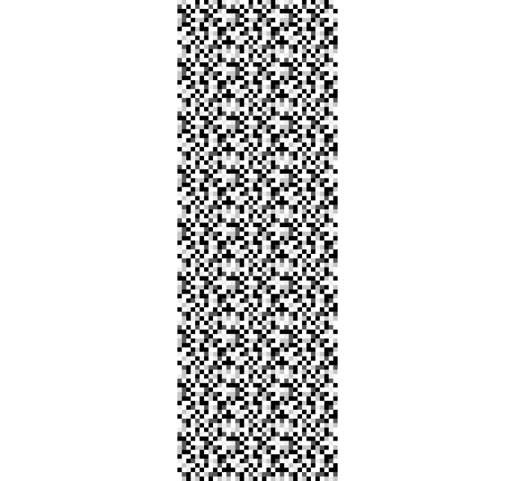 Papier peint géometrique pied de poule géométrique - TenStickers