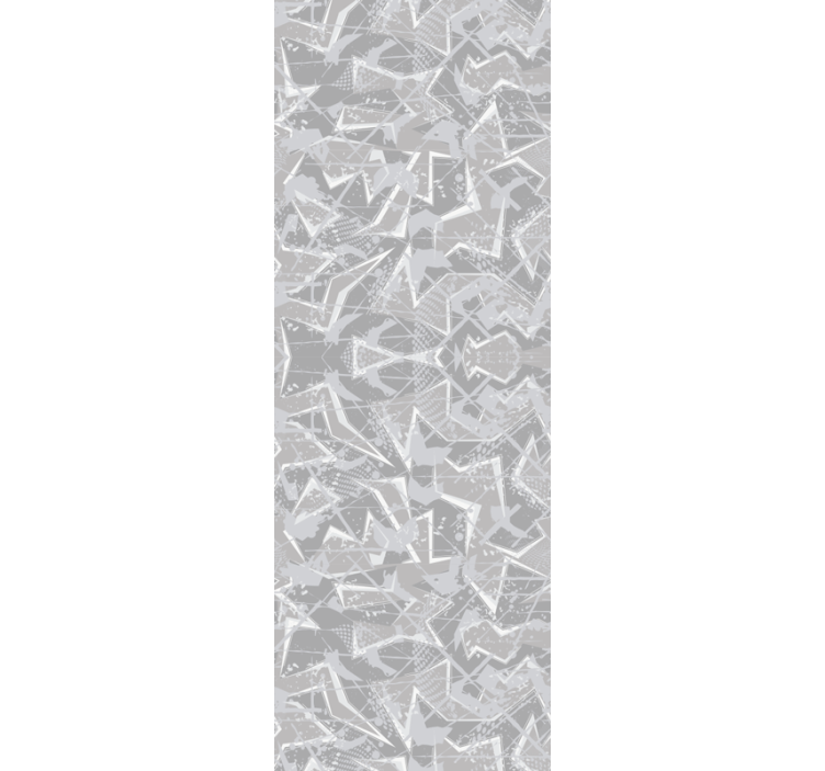 Papier peint géometrique motif abstrait - TenStickers