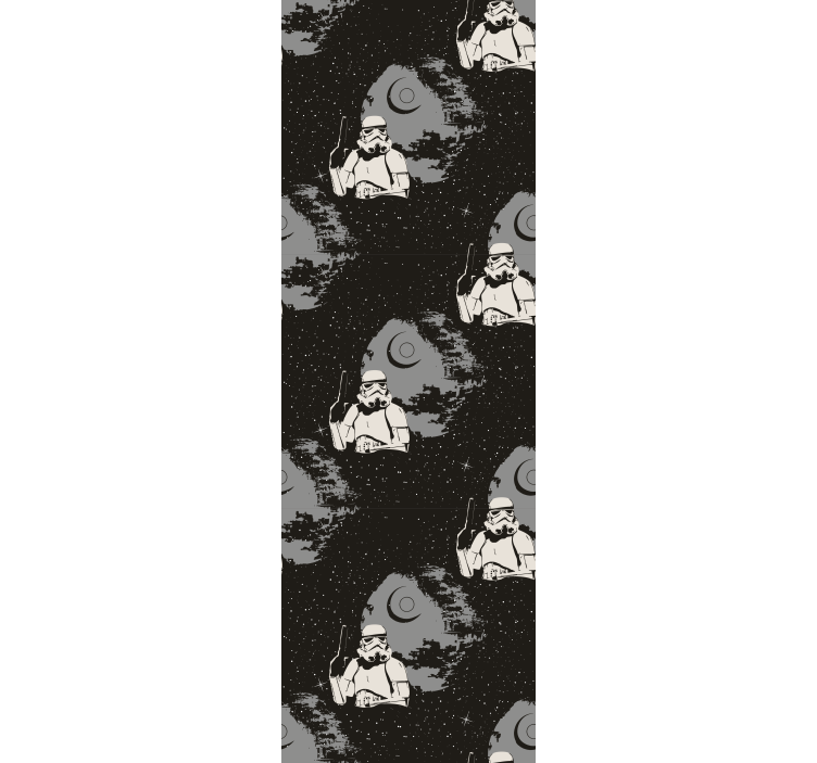 Papier peint art thème des soldats galactiques - TenStickers