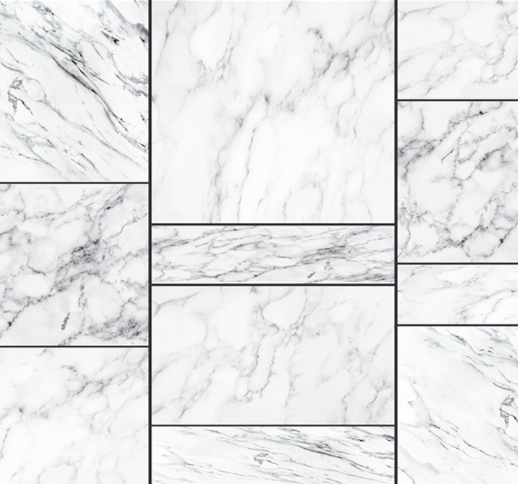 Papier peint imitation pierre Couleurs Froides - TenStickers