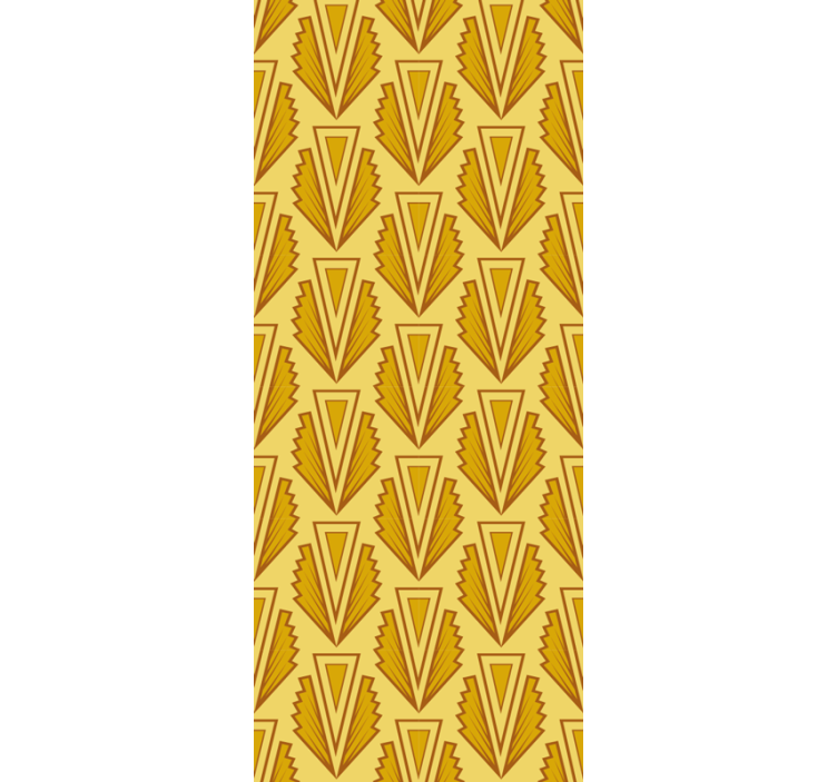 Papier peint géometrique motif à chevrons élégant - TenStickers