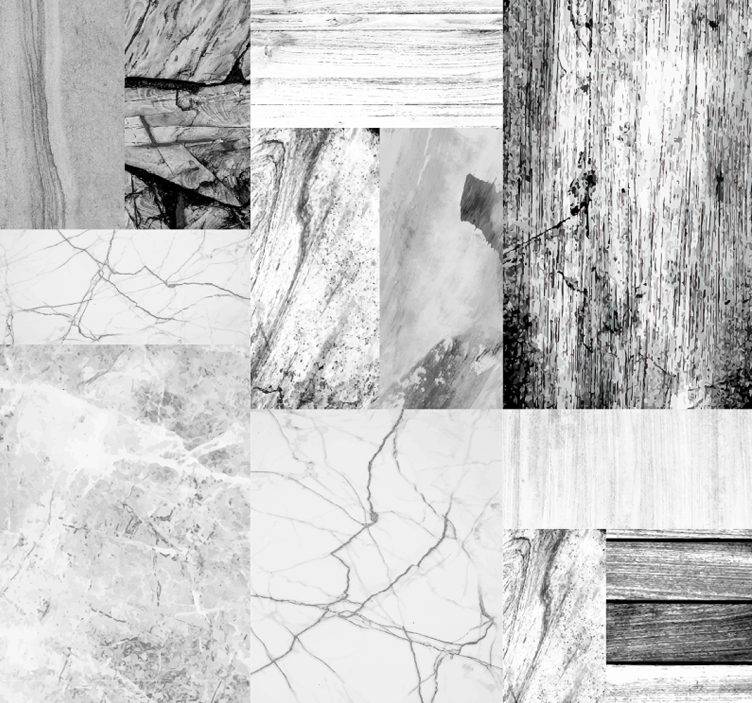 Puzzle de marbre papier peint texturé - TenStickers