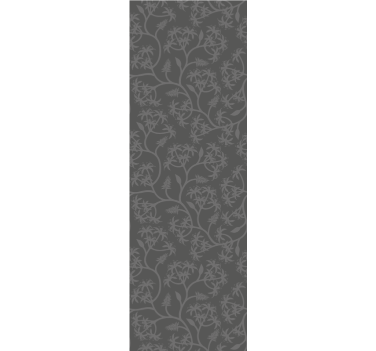 Papier peint feuilles motif floral subtil - TenStickers