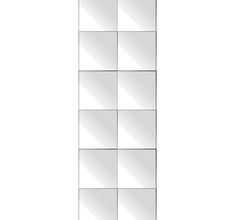 Papier peint carrelage modèle simple et propre - TenStickers