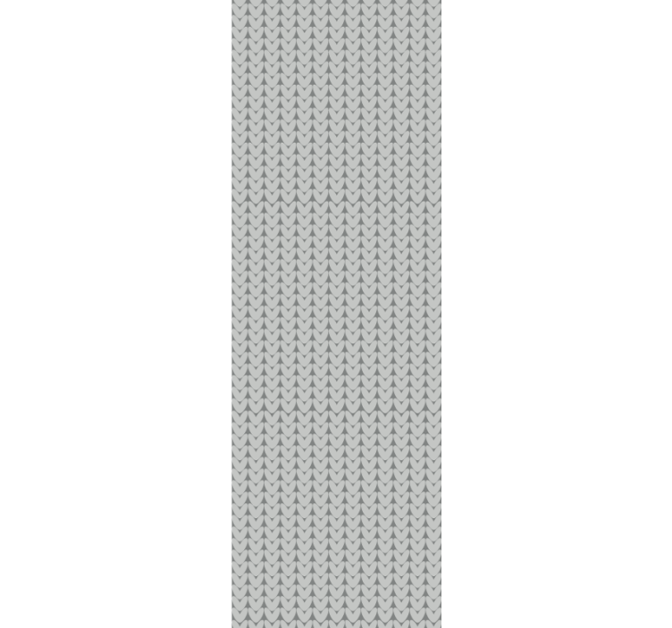 Papier peint cercles motif subtil gris - TenStickers