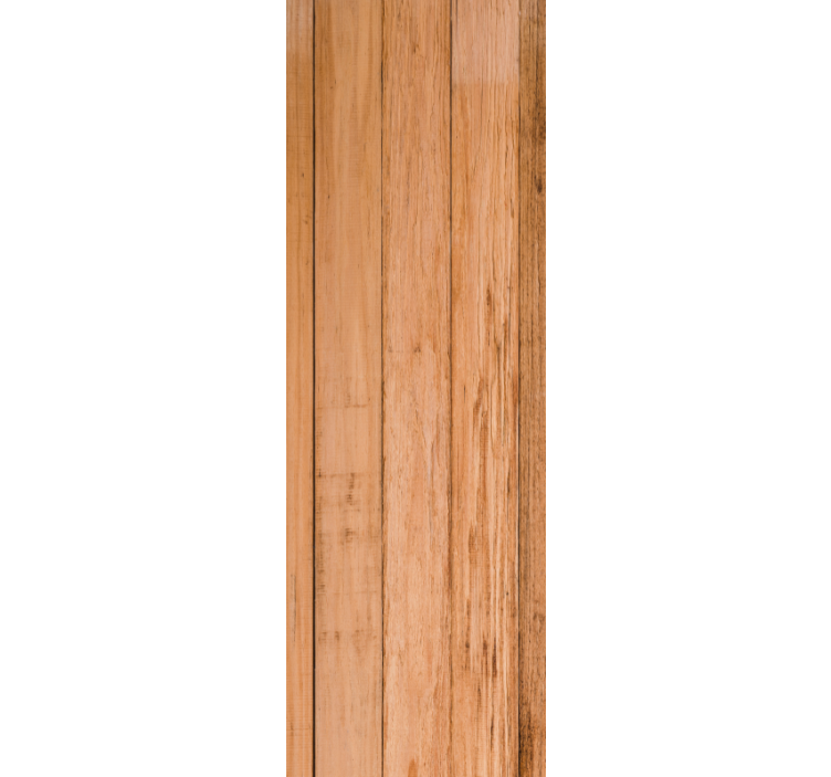 Papier peint bois effet planches chaudes - TenStickers