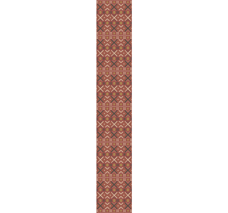 Papier peint motif aztèque - TenStickers