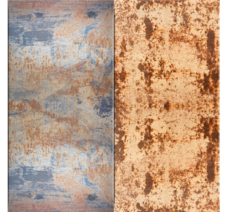 Papier peint chambre ado oxyde de métal - TenStickers