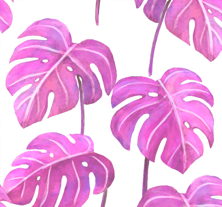 Papier peint feuilles monstera délicieux - TenStickers