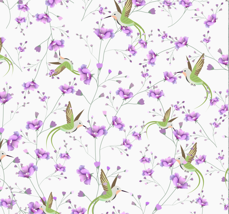 Papier peint floral élégance de la composition florale - TenStickers