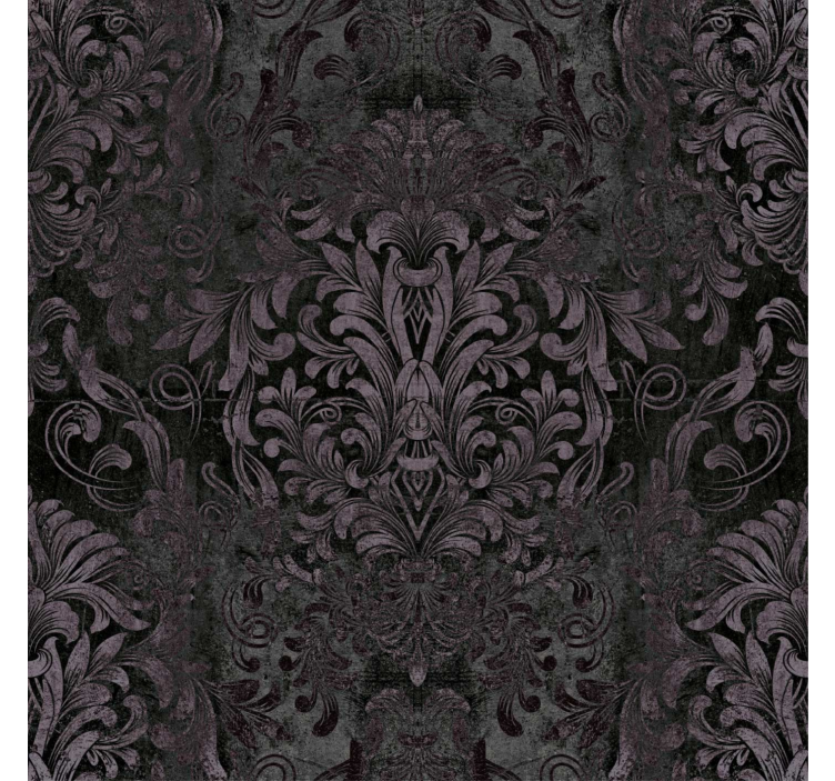 Papier peint baroque nuances sombres - TenStickers