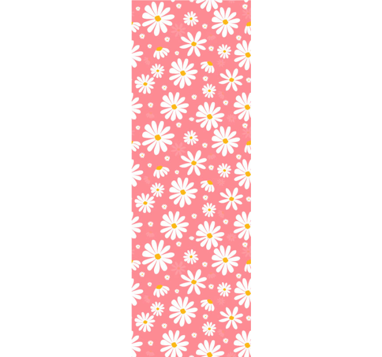 Papier peint floral motif floral charmant - TenStickers