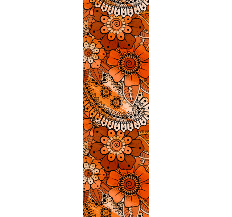 Papier peint Style indien paisley - TenStickers