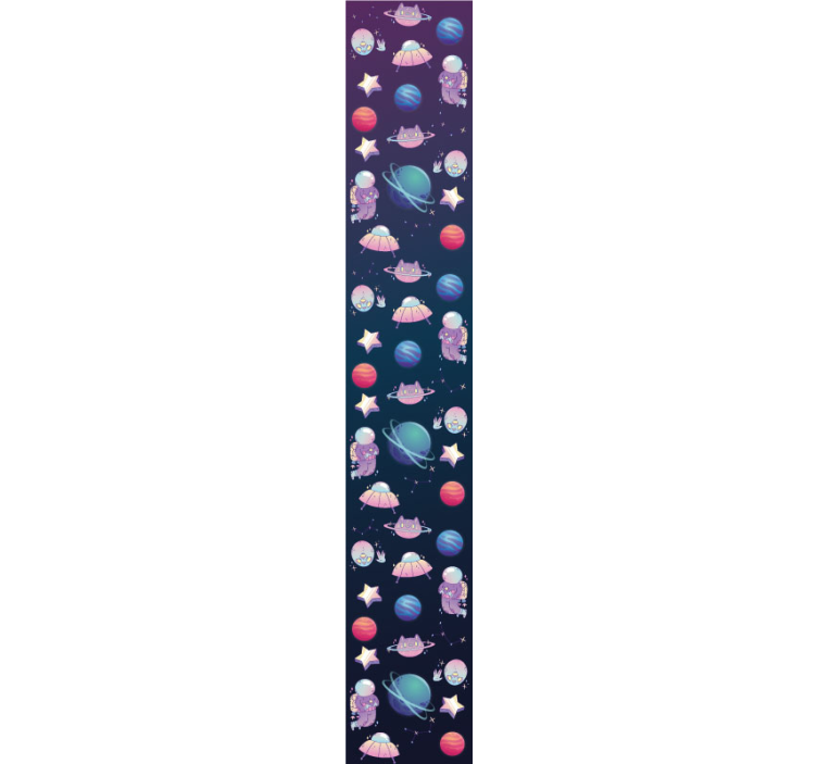 Papier peint chambre enfant aventure spatiale - TenStickers