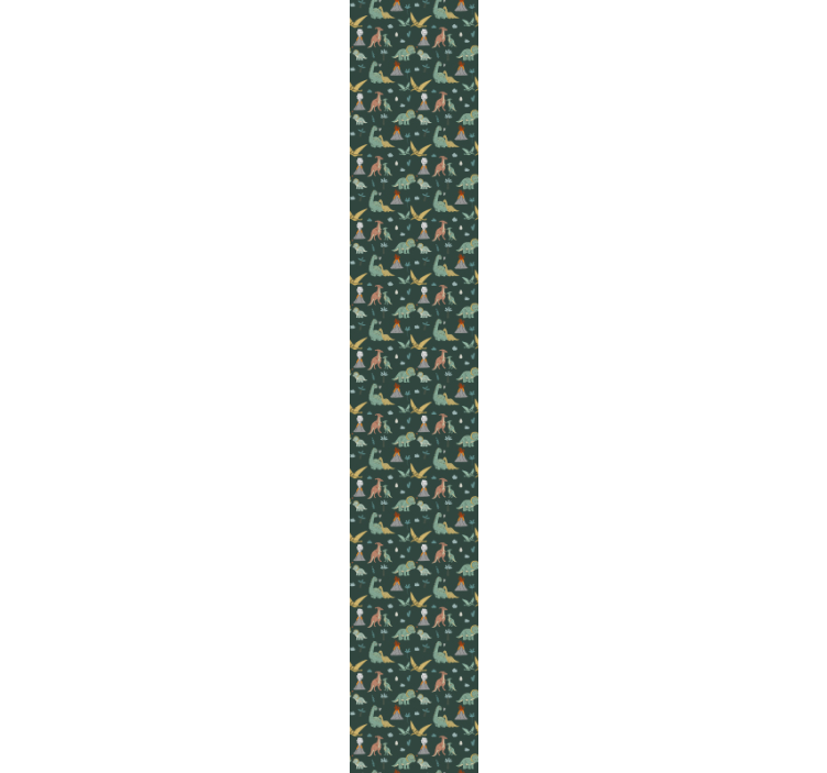 Papier peint dinosaures motif de dinosaure délice - TenStickers