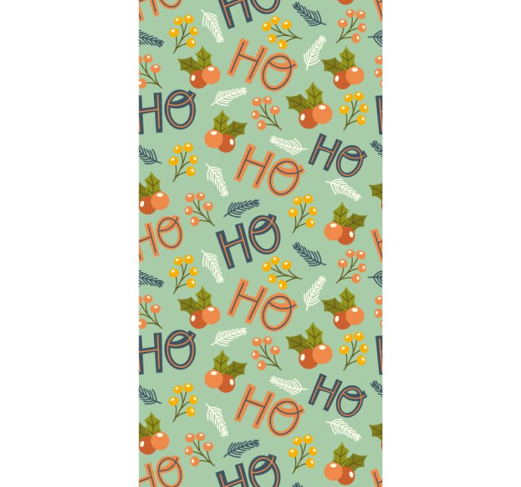 Papier peint noel motifs saisonniers festifs - TenStickers