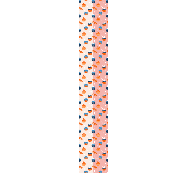 Papier peint cuisine motif gourmandises - TenStickers