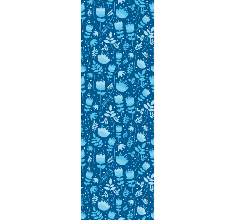 Papier peint fleurs conception de motifs floraux - TenStickers