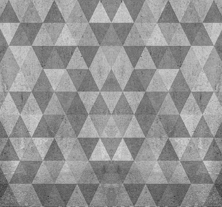 Papier peint bureau motif Triangles gris - TenStickers