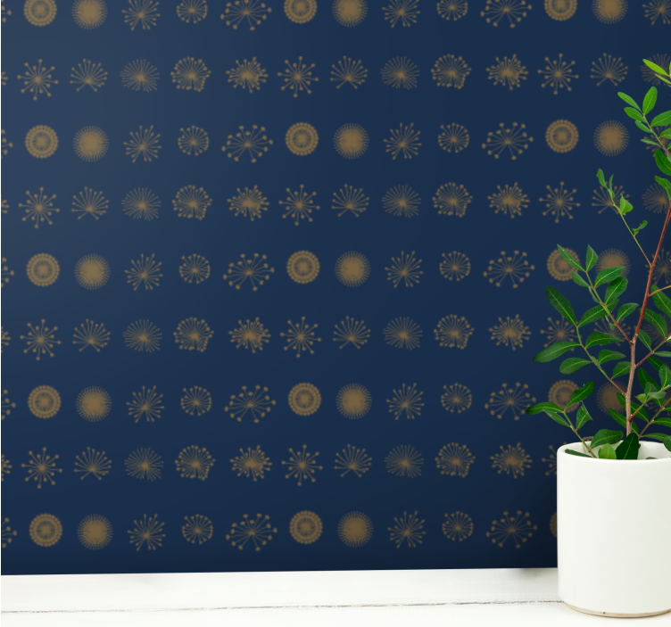 Papier peint art modèle d'éclatement céleste - TenStickers