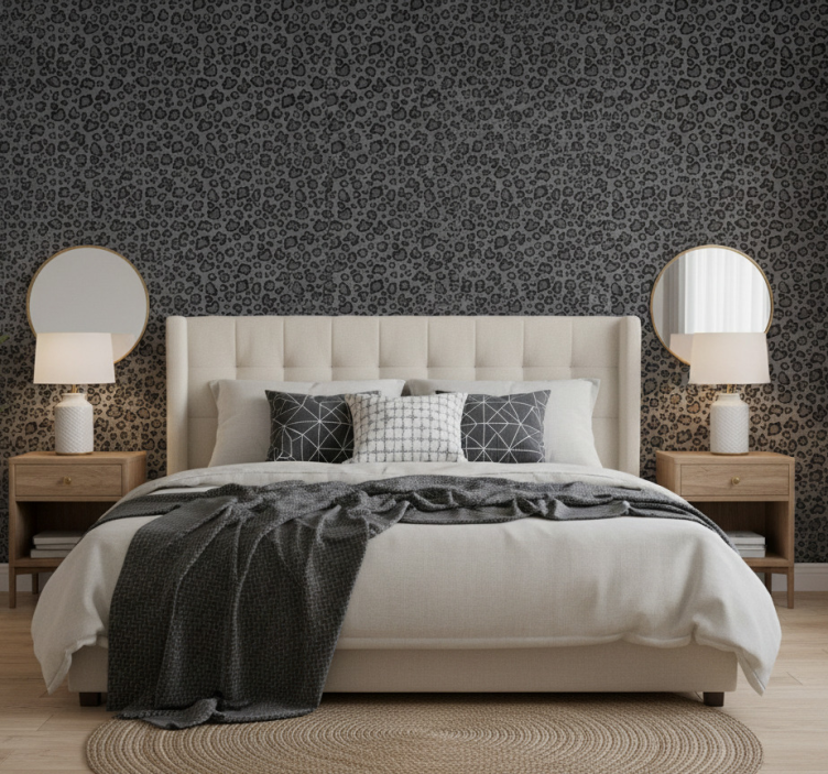 Papier peint chambre adulte imprimé animal Élégant - TenStickers