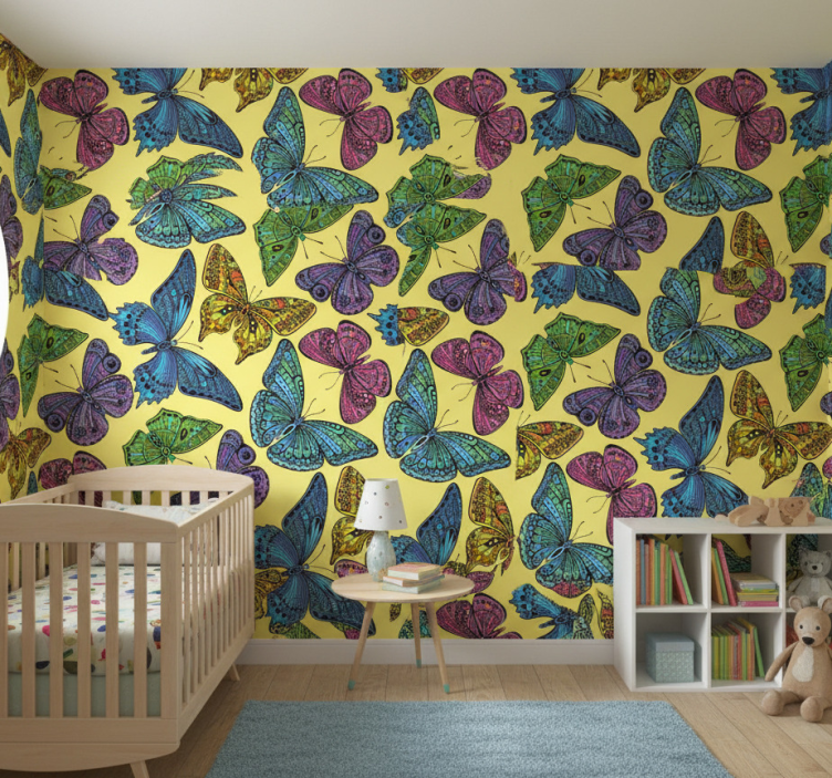 Papier peint chambre enfant grand multicolore - TenStickers
