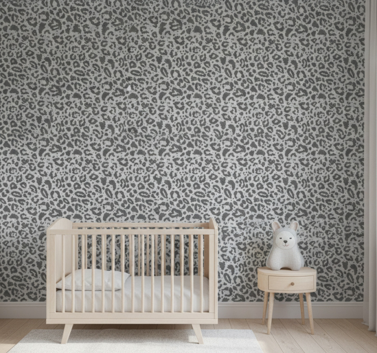 Papier peint chambre enfant imprimé tache léopard - TenStickers