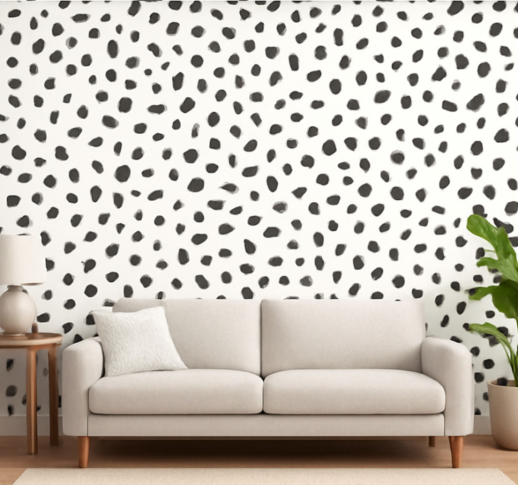 Papier peint chiens conception classique de dalmata - TenStickers