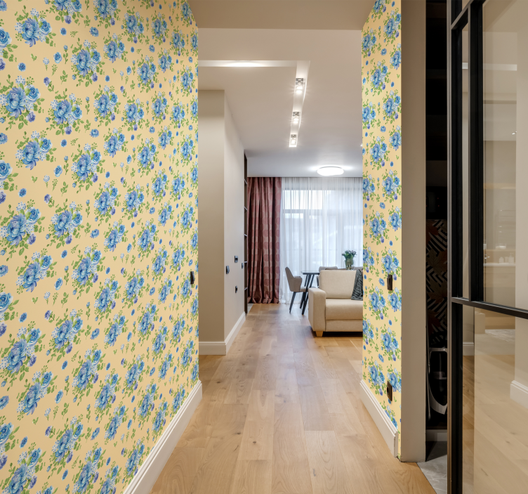 Papier peint couloir motif film Shining - TenStickers