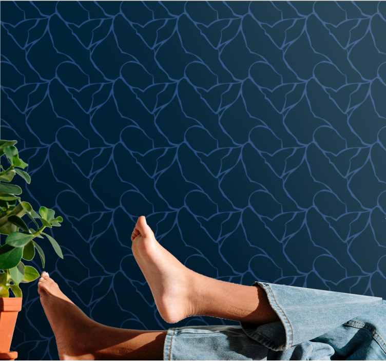 Papier peint géometrique conception de lignes géométriques - TenStickers