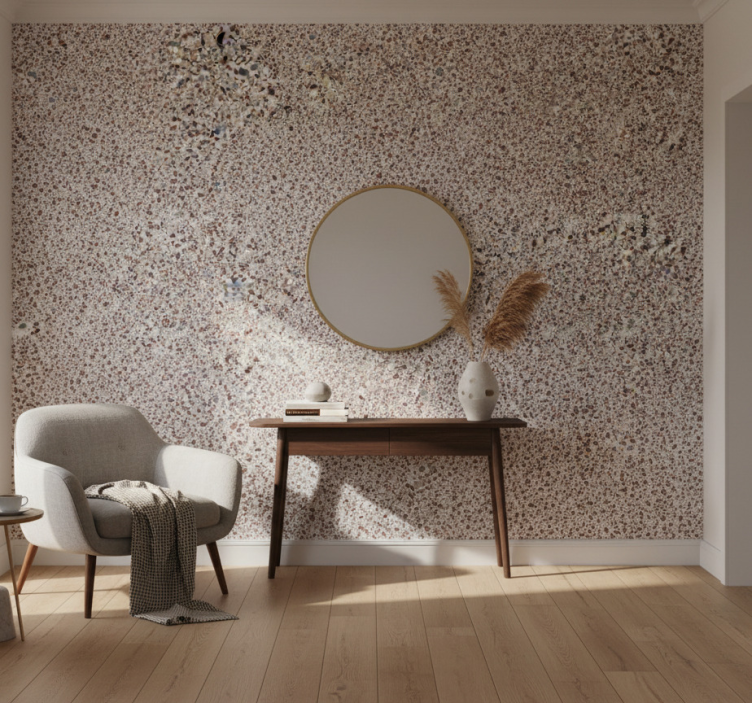 Papier peint imitation pierres mosaïque de granit - TenStickers