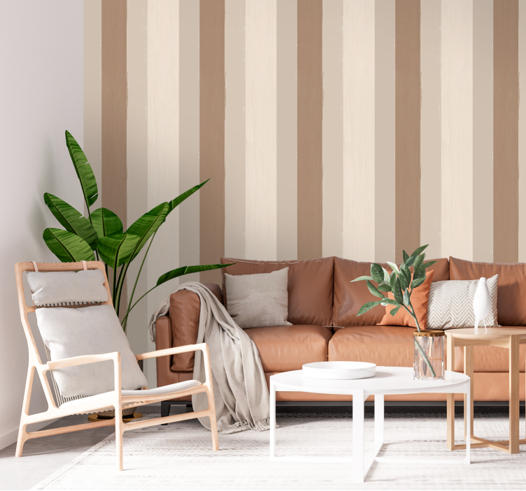 Papier peint teintes beiges sable - TenStickers