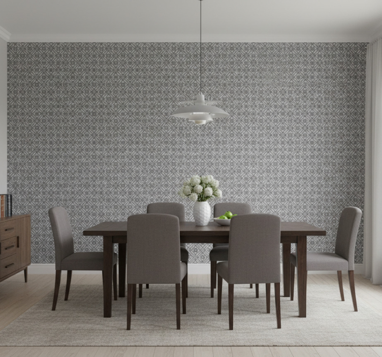 Papier peint marbre motif gris élégant - TenStickers