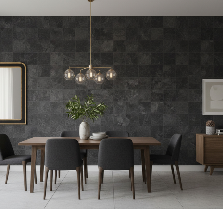 Papier peint marbre surface marbrée - TenStickers