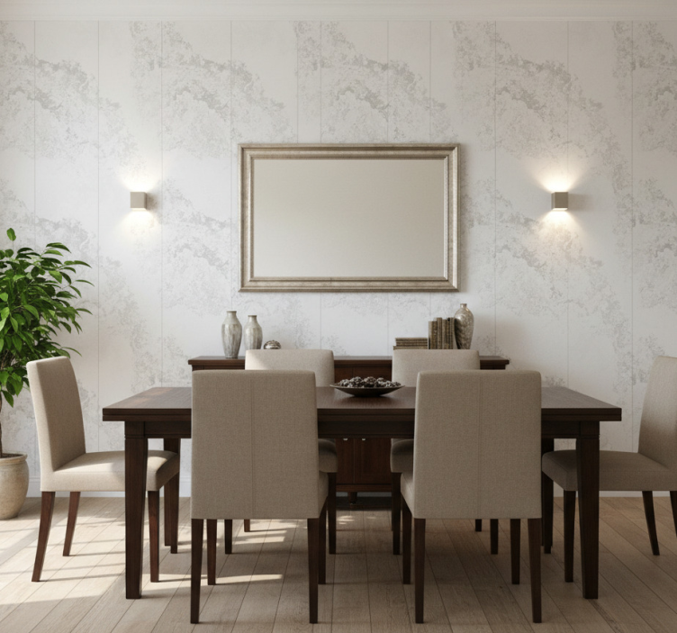 Papier peint marbre texture gris doux - TenStickers