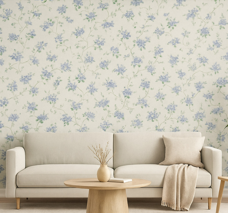 Papier peint salon décoratif moderne - TenStickers